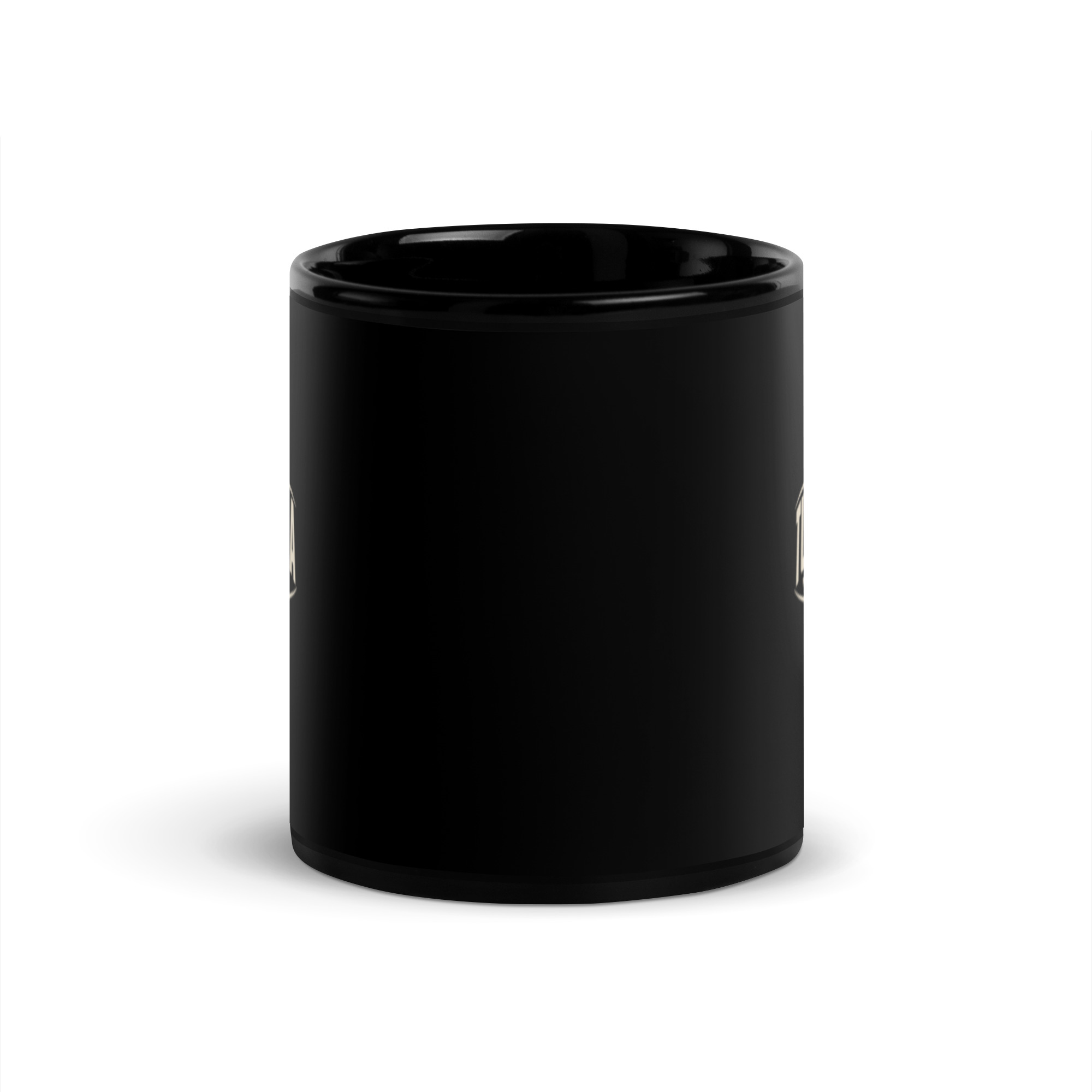 TM Worldwide Black Glossy Mug - Image 2
