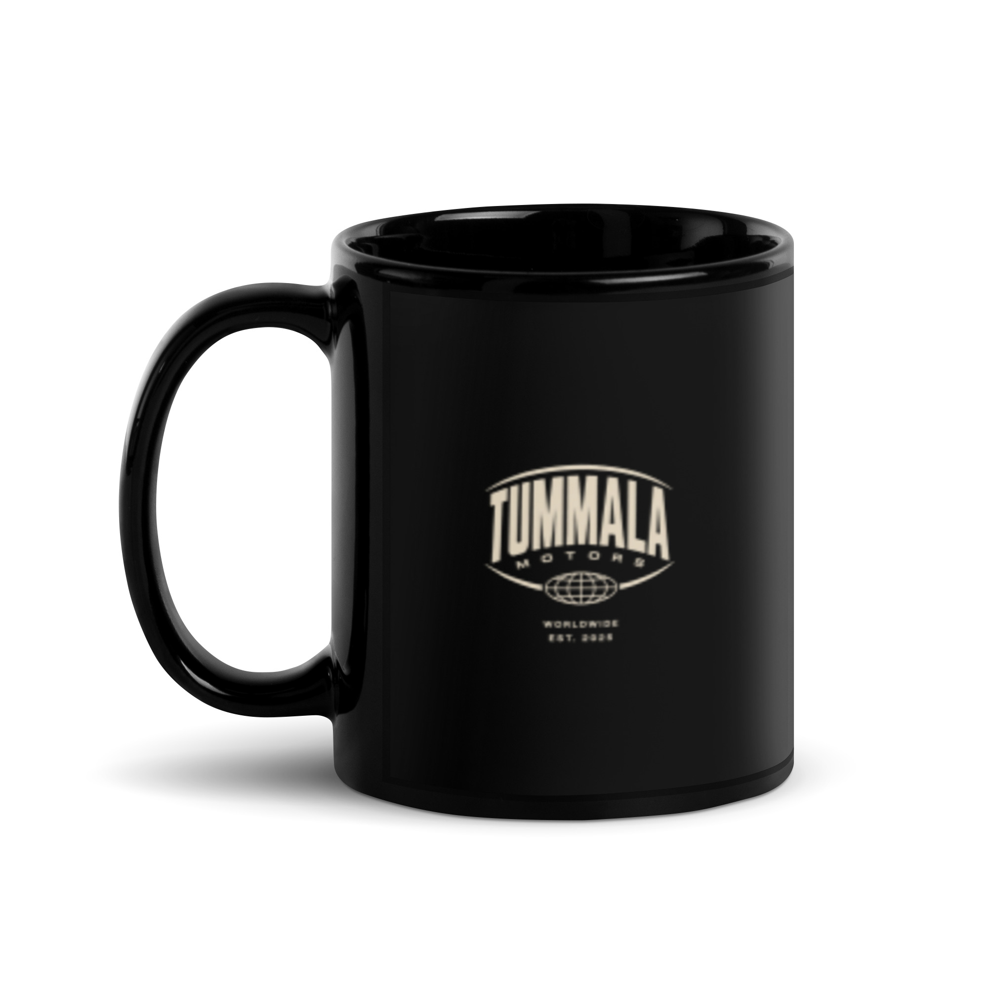 TM Worldwide Black Glossy Mug - Image 3