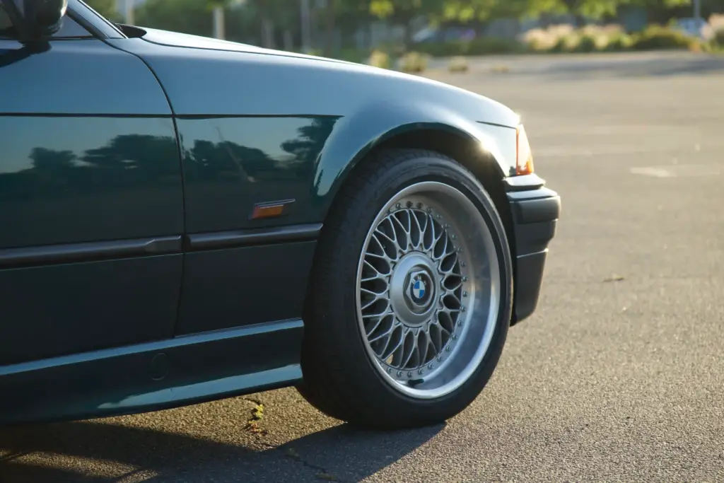 1995 BMW E36 325i CABRIOLET with Boston Green Color and BBS Wheels + $5000